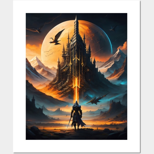 Dark Souls Fanart Wall Art by fallbizzare